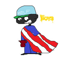 HOMELANDER IN HALLWAY !