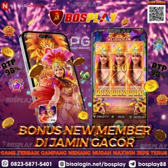 DAFTAR SITUS BOSPLAY AGENT PG SOFT TERBAIK 2025 AMAN DAN TERPERCAYA