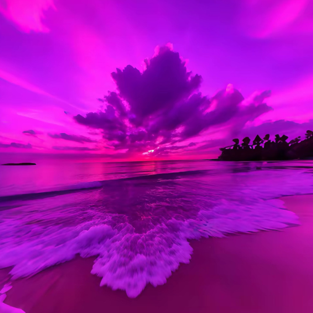 Acid Trip On The Beach