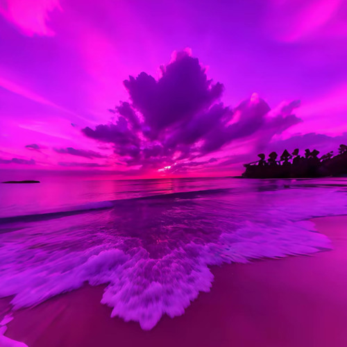 Acid Trip On The Beach
