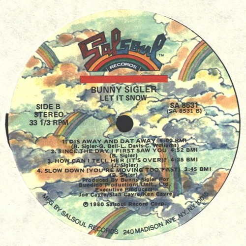 Bunny Sigler - Slow Down (Alkalino Rework) PLAYS AFTER MINUTE 1