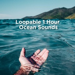 1 Hour Ocean Sounds for Deep Sleeping-Fall Asleep with Powerful Waves at Night on  Beach