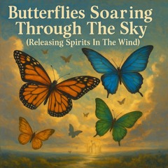 Butterflies Soaring Through The Sky (Releasing Spirits In The Wind)