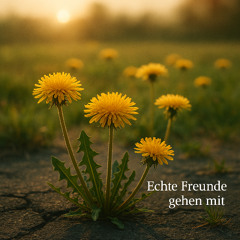 echte Freunde gehen mit