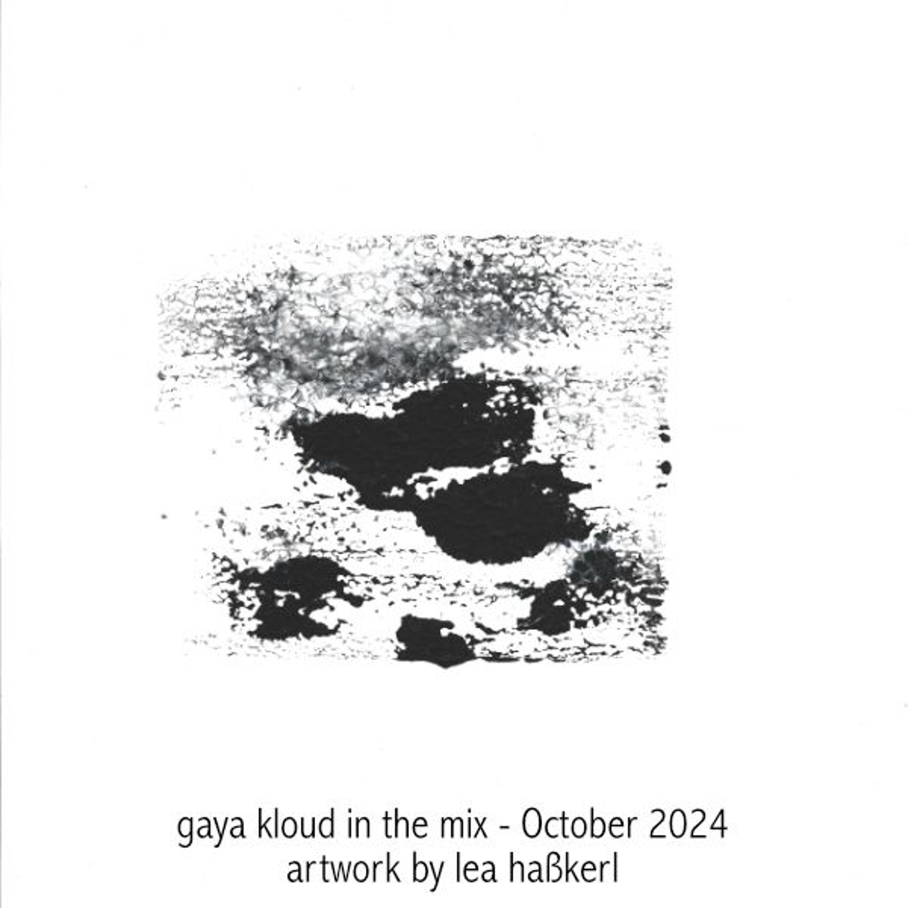 Gaya Kloud in the mix - October 2024 episode artwork