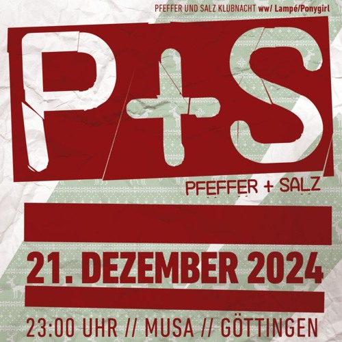 P+S Klubnacht w/ Lampé/Ponygirl - Nils Haze
