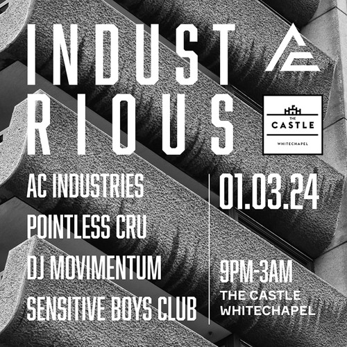 Live Set - Industrious @ The Castle 01. 03. 24 - 00:00 - 01:30