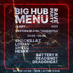 Battery K - Russian Trap Vs Neurofunk DnB Live @ TEMA Club @ Big Hub Menu: Daugavpils, LV 23-09-2023