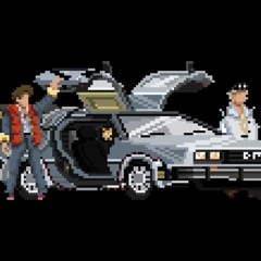 Bitonal Landscape - Back To The Future Theme 8bit / Chiptune Remix