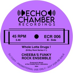 (ECR 006 - B)  CHEEBA’S FUNKY ROCK ENSEMBLE - Whole Lotta Drugs !