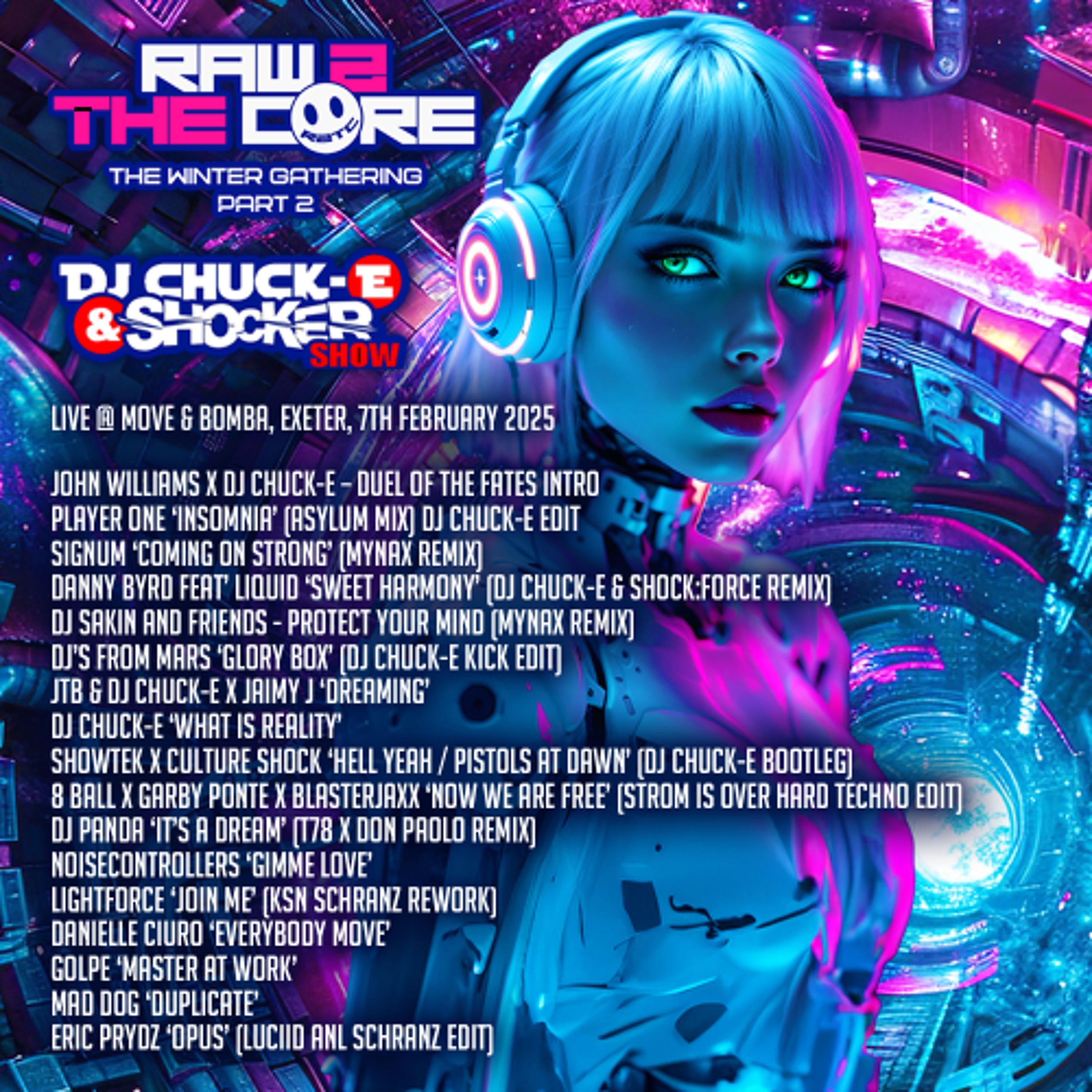 DJ Chuck-E & Shocker Show Live @ R2TC, Move, Exeter, 07/02/2025 episode artwork