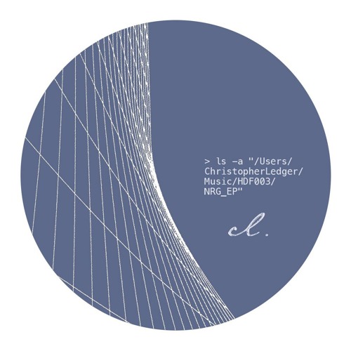 PREMIERE: A1 - Christopher Ledger - NRG [HDF003]