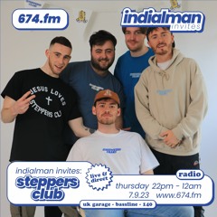 indialman invites: steppers club - 07.09.23