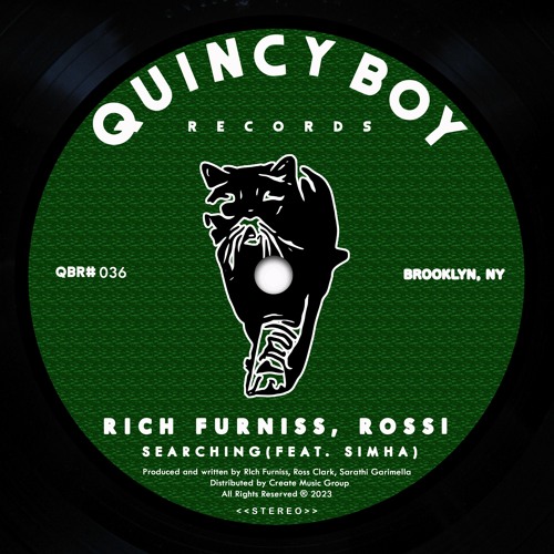 Rich Furniss, Rossi - Searching (Feat. Simha) [Radio Edit]