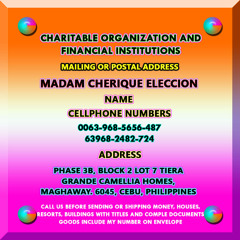 RELIEF GOODS DISTRIBUTION, CHARITABLE ORGANIZATION, SENDING MONEY