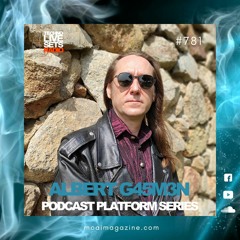 🔵🔵🔵 MOAI Techno Live Sets Radio | Podcast 781 | Albert G45M3N| Spain
