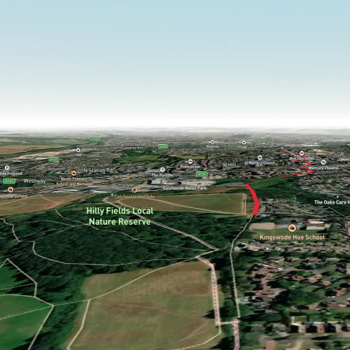 Walk through Time (BBC Essex) Hilly Fields, Colchester Ray Clark Outside Broadcast 2004