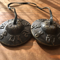 Dark Color Tingsha (Tibetan Bell)