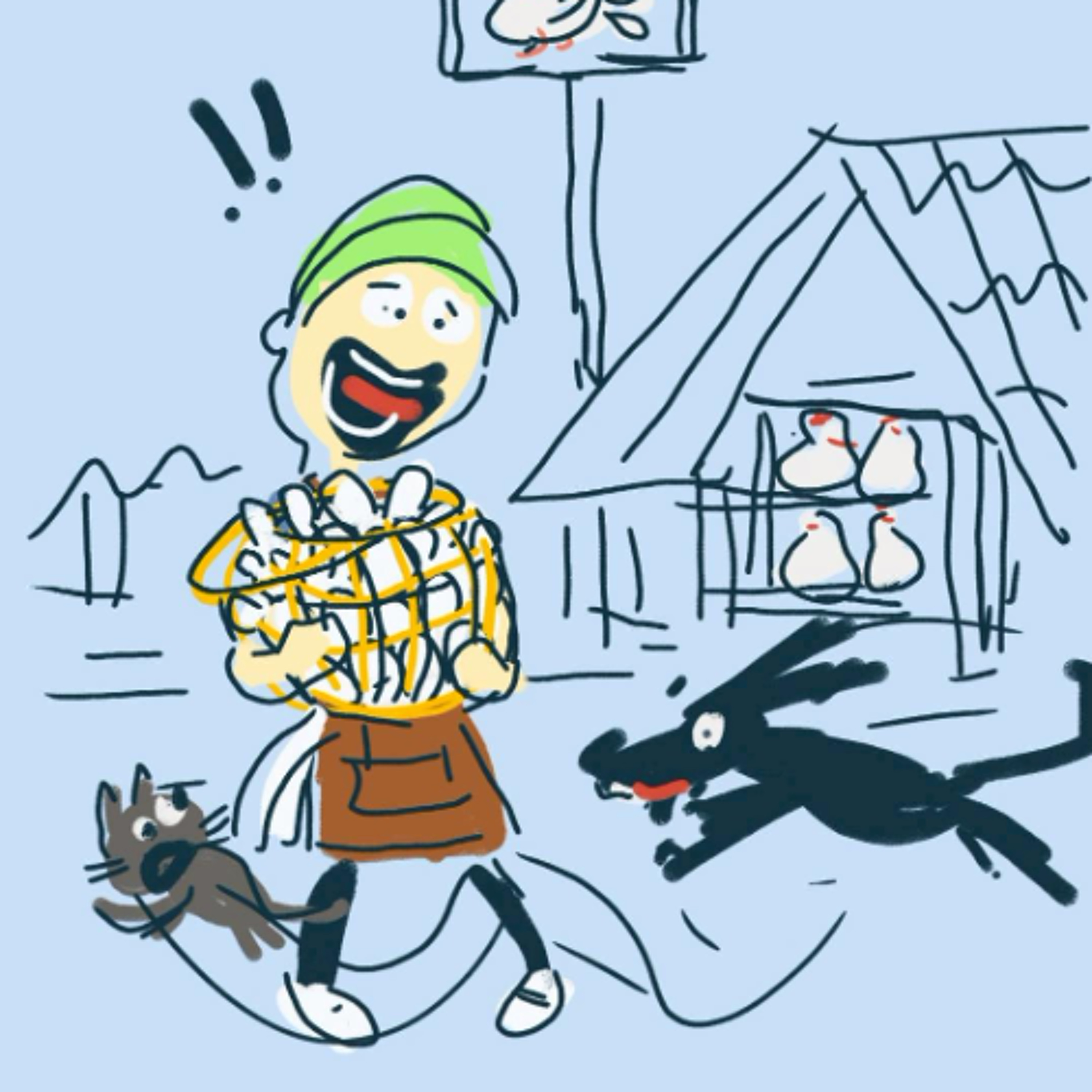 นิทานยิ้มแย้มแก้มใส (EP 495 นิทานชุด คุณป๋องกับคุณแป๋ง ตอน ไข่ไก่ในตะกร้า) episode artwork