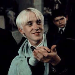 draco malfoy X into it (@malfoy.gr on instagram)