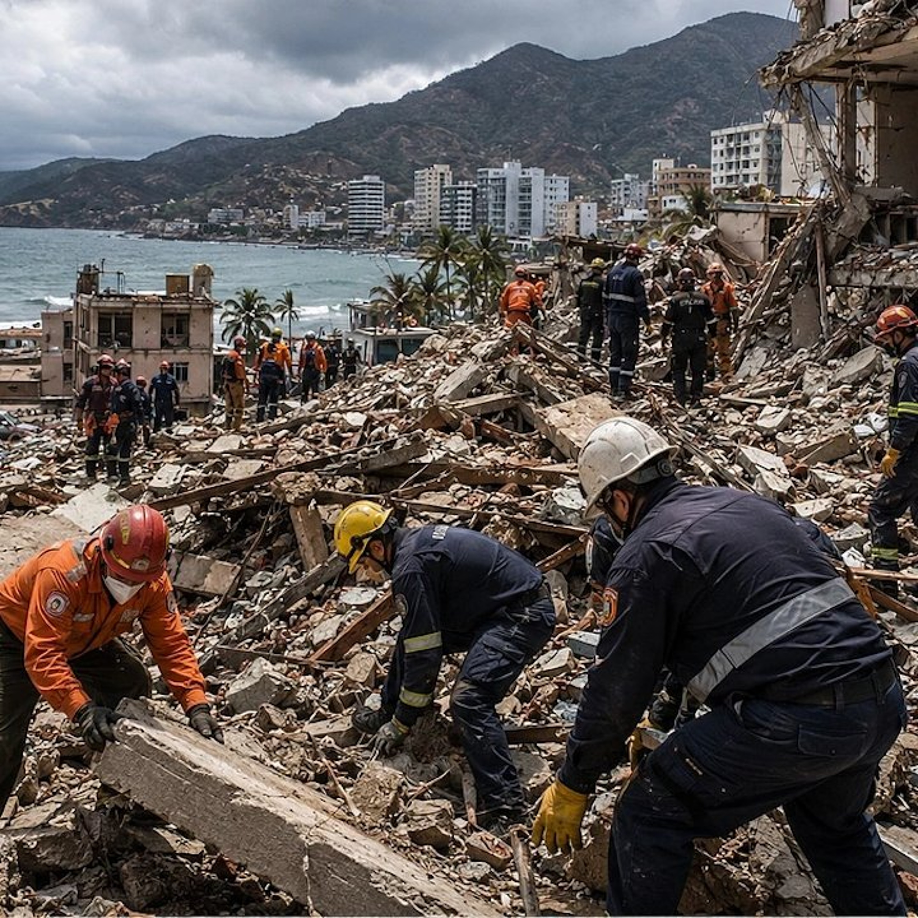 Solidarity with the Venezuelan people following the devastating double earthquake episode artwork