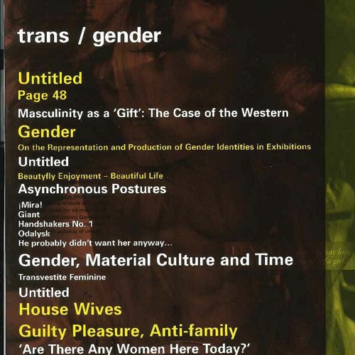Nine Hoechtl introducing trans / gender