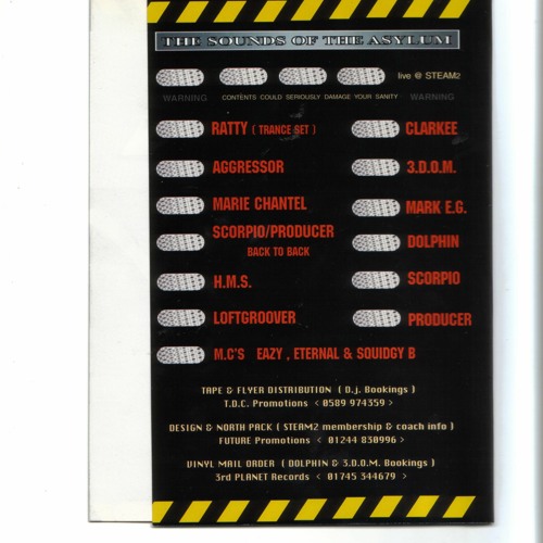 Scorpio B2B Producer - Steam - The Sounds Of The Asylum Vol 1