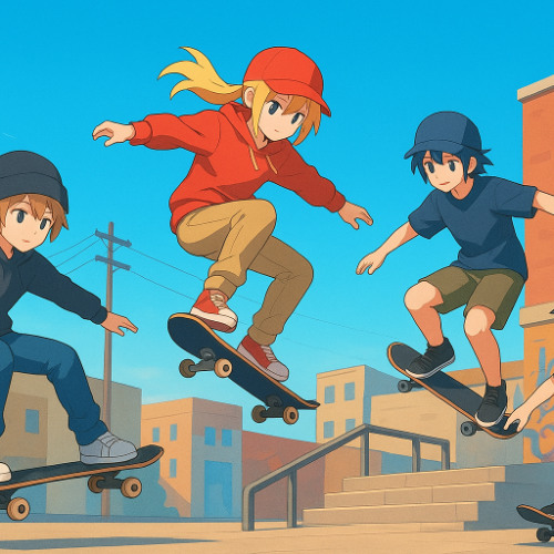 Stadtlichter spiegeln Skyline-Tricks