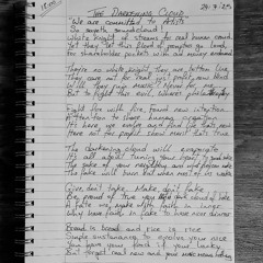 The Darkening Cloud (Poem and Notes)