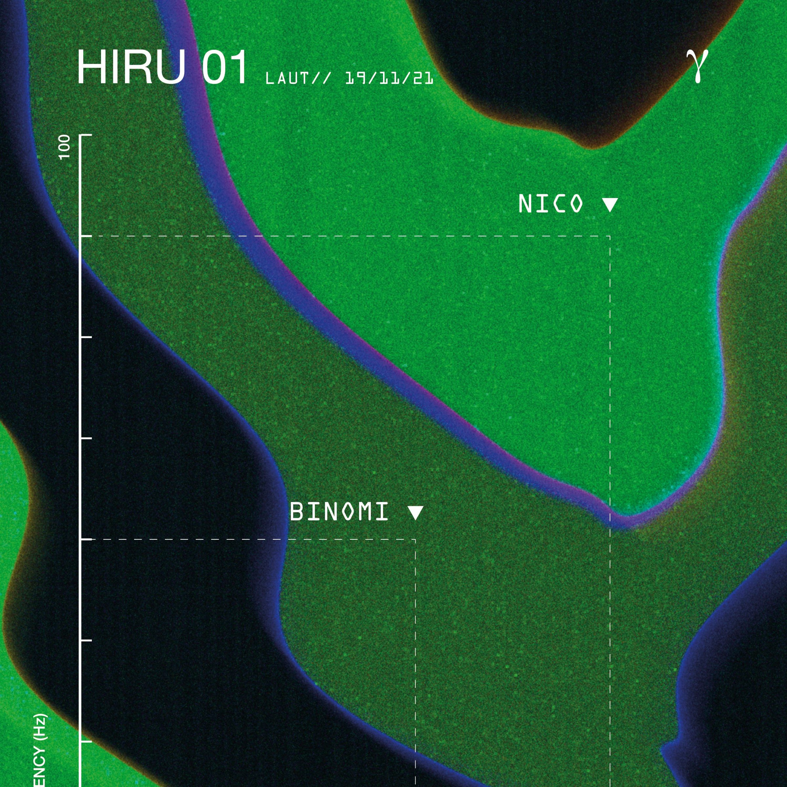 HIRU 01 @ LAUT (BARCELONA)  NICO + BINOMI episode artwork