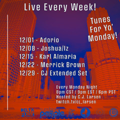 Joshua Iz Live @ Tunes for Yo' Monday 12-08-25