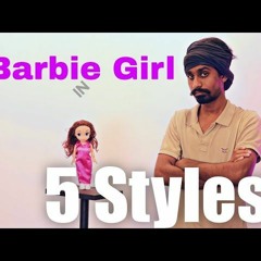Barbie Girl In 5 Styles Sandaru Sathsara
