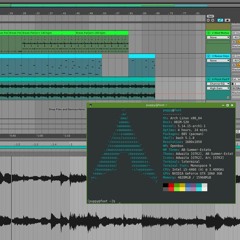 made this on arch linux using ableton live 11 lite lol