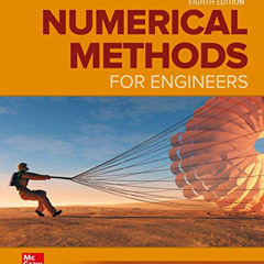 [FREE] EBOOK 📘 Numerical Methods for Engineers by  Steven Chapra &  Raymond Canale [