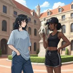 Lilly in the backround 🥹 (shes so cute we were also stuck in traffic and I was losing my shit)