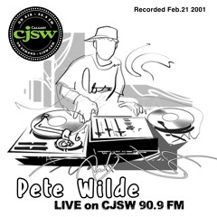 Live @ CJSW 90.9 FM (Recorded Feb. 21 2001)