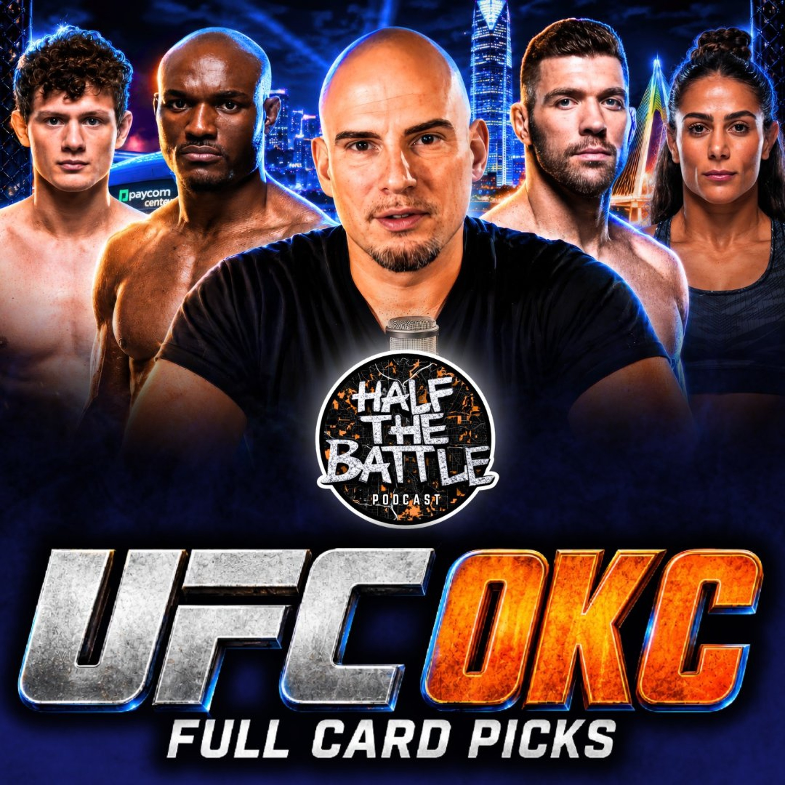 #674 - UFC Oklahoma City FULL CARD Predictions episode artwork