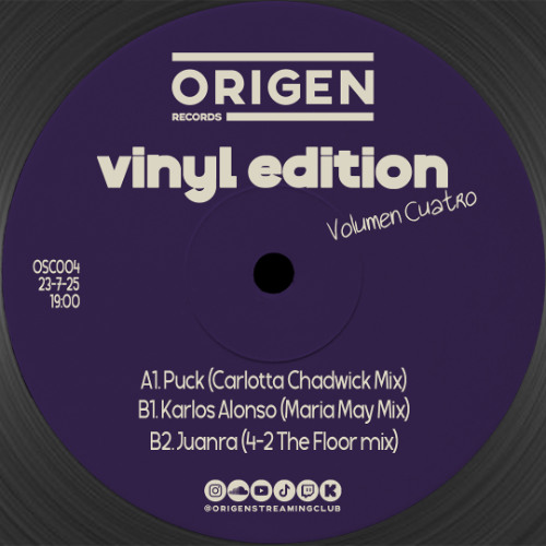 OSC Vol. 132@ Only Vinyl #4 Karlos Alonso, Juanra & Puck (23-7-25)
