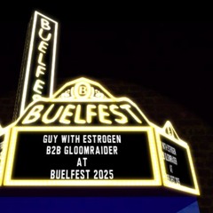 guy with estrogen b2b gloomraider @ BUELFEST 2025