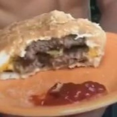 burger wit cheese on it