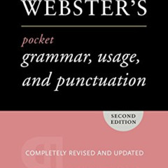 Access EBOOK 📙 Random House Webster's Pocket Grammar, Usage, and Punctuation: Second