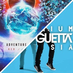 D4vid Guett4, Si4, 4dventure C1ub, D4llas K Crash Into Titanium (DJ Atmos Mashup)