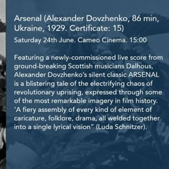 Arsenal (1929) Dalhous Soundtrack