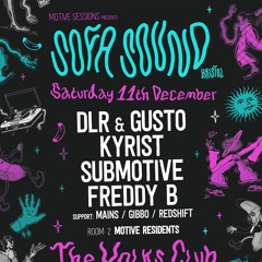 Motive Sessions Sofa Sounds 11th December Promo Mix - R3DSHIFT