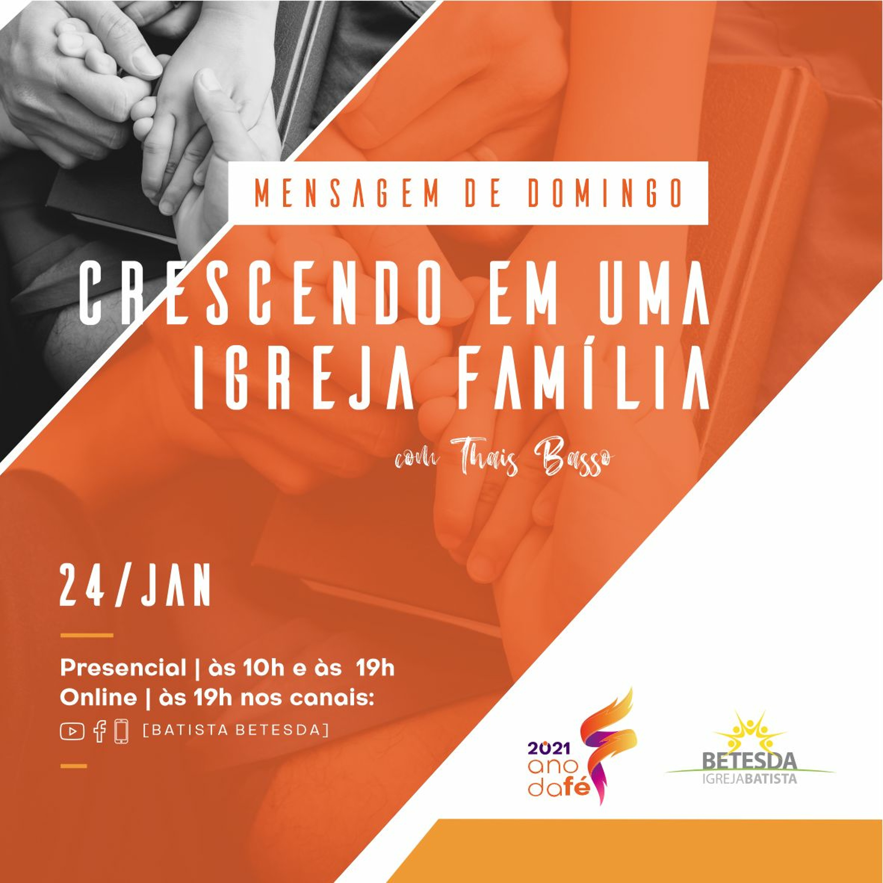 Crescendo em uma Igreja Família. | Thais Basso (24.01.2021) episode artwork
