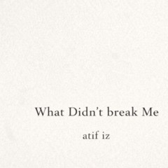 What Didn't Break Me