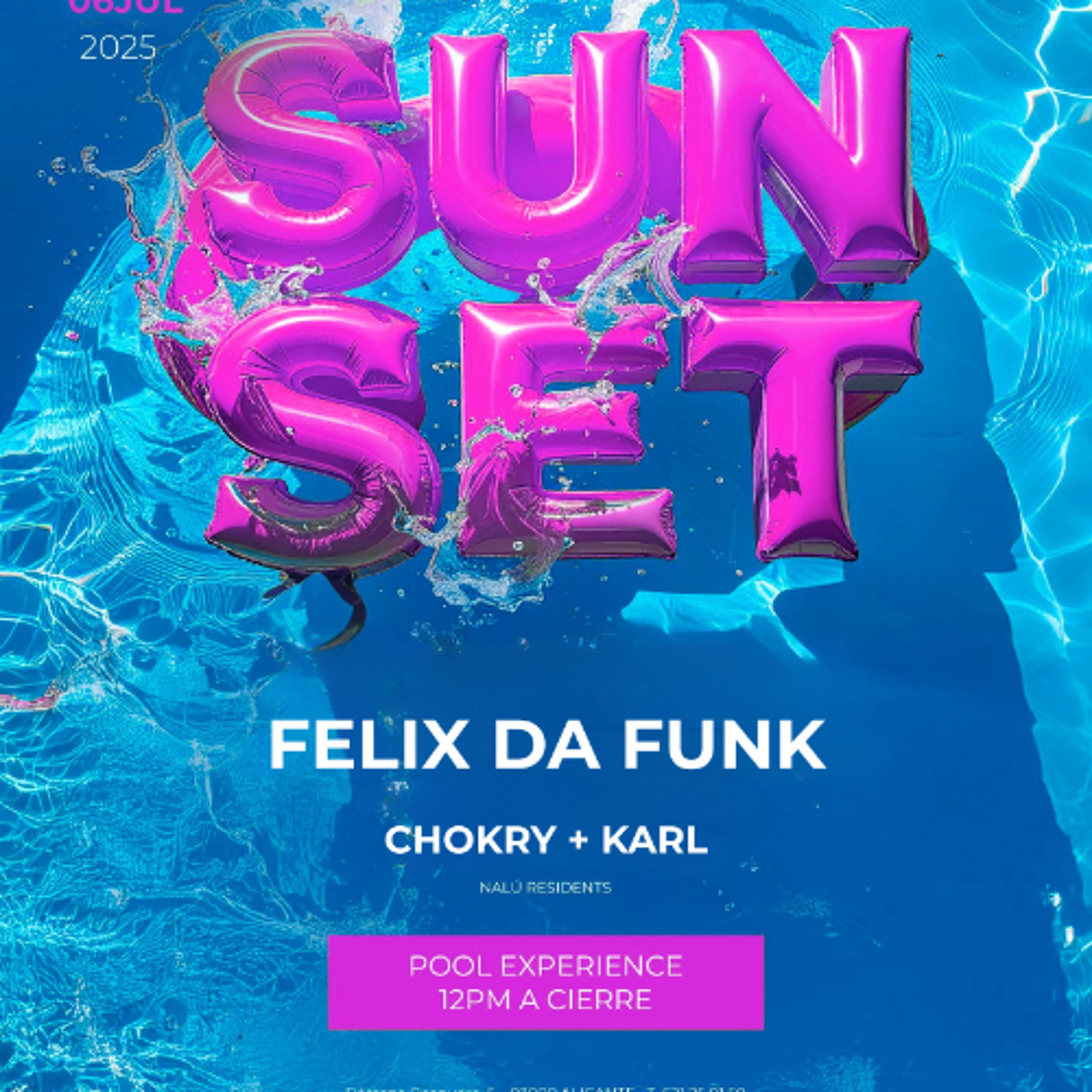 Felix Da Funk @ Nalu Beach Club Alicante 2025 episode artwork