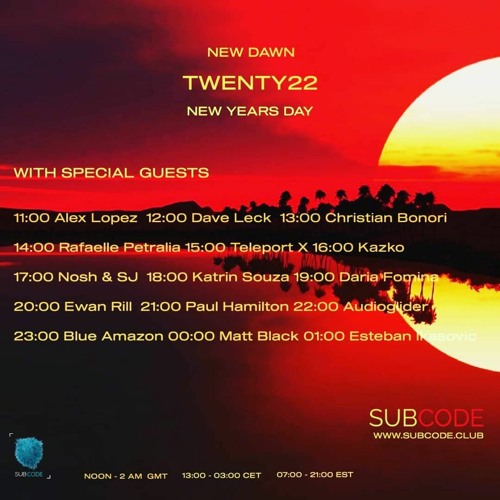 Subcode Radio Mix 2021 - Dave Leck