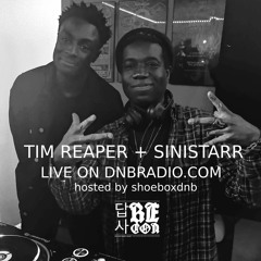 RECON presents - shoebox x Tim Reaper x Sinistarr LIVE on DNBRADIO.com, Feb 21 2024