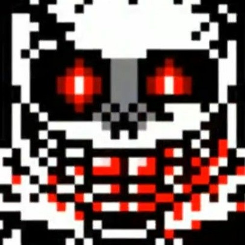 Double cross sans pixel art